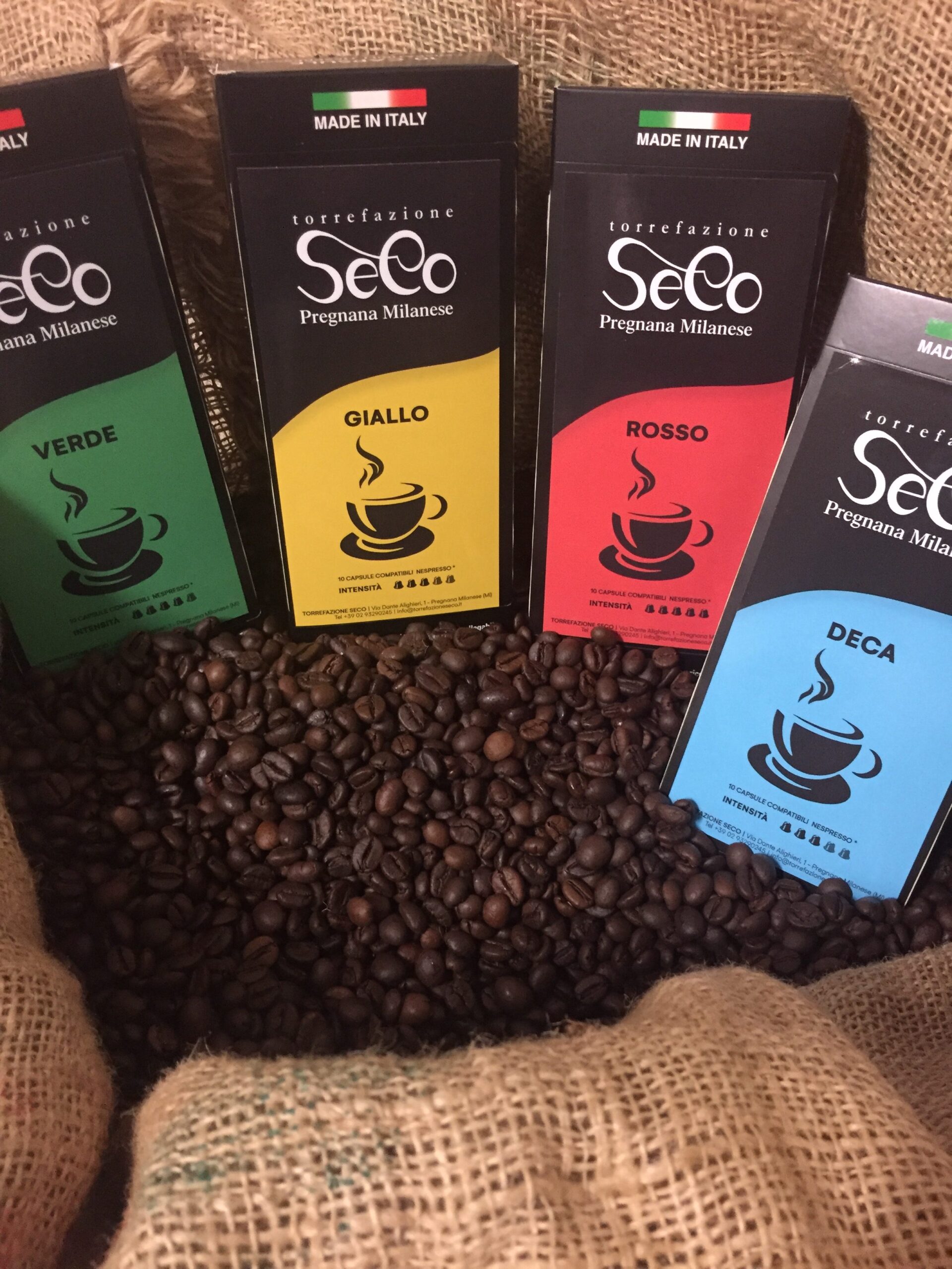 torrefazione caffè Milano - prodotti di caffetteria